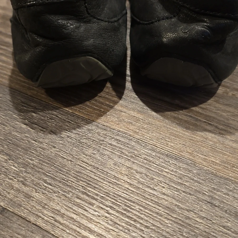 UGG Alder Shearling Line Loafers | Black | Size‎ 12 | Leather​